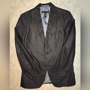 INC International Concepts Charcoal Blazer